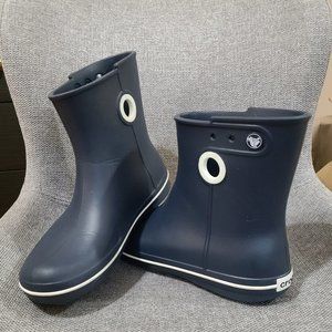 Croc Jaunt Shorty Rain Boots Navy Blue - 8W